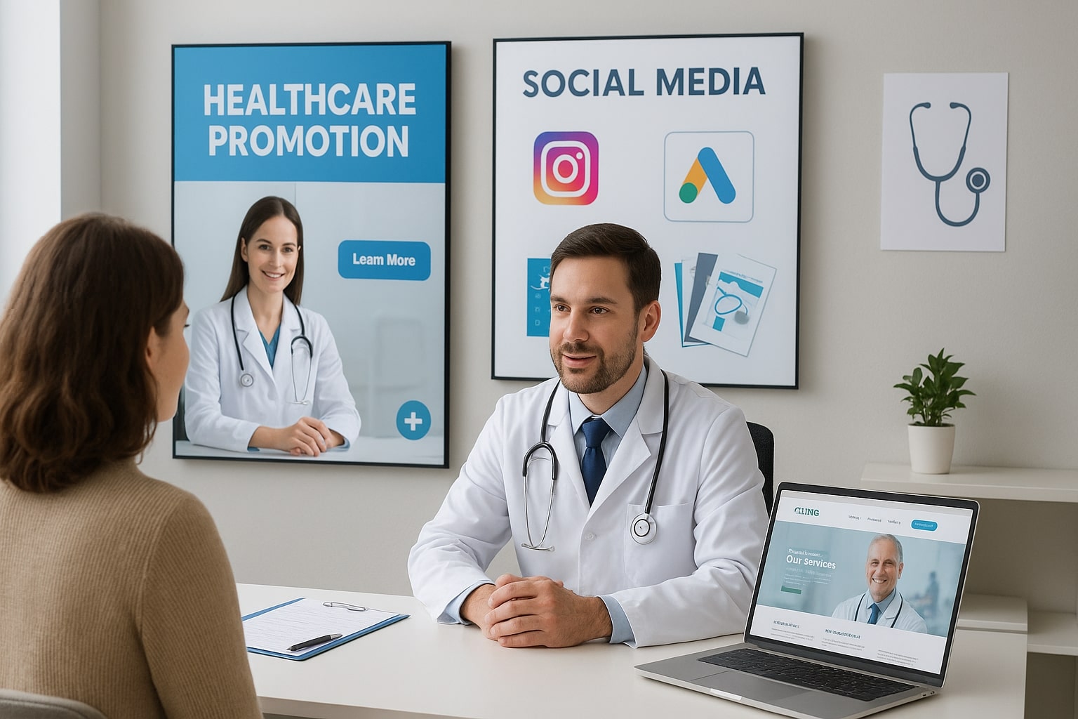 تبلیغات مطب پزشکان